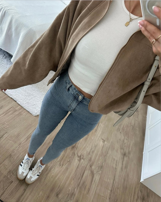 Topshop - Joni high rise super skinny jean in black