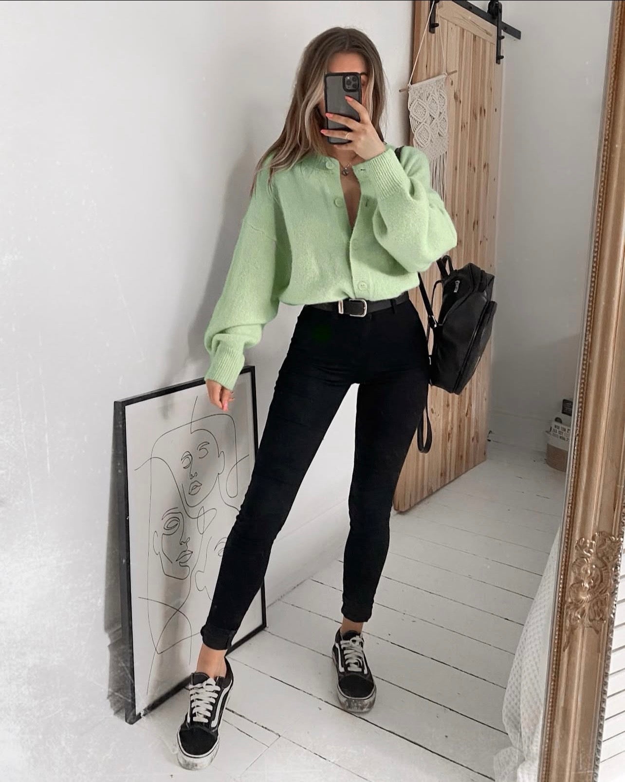 Topshop - Joni high rise super skinny jean in black