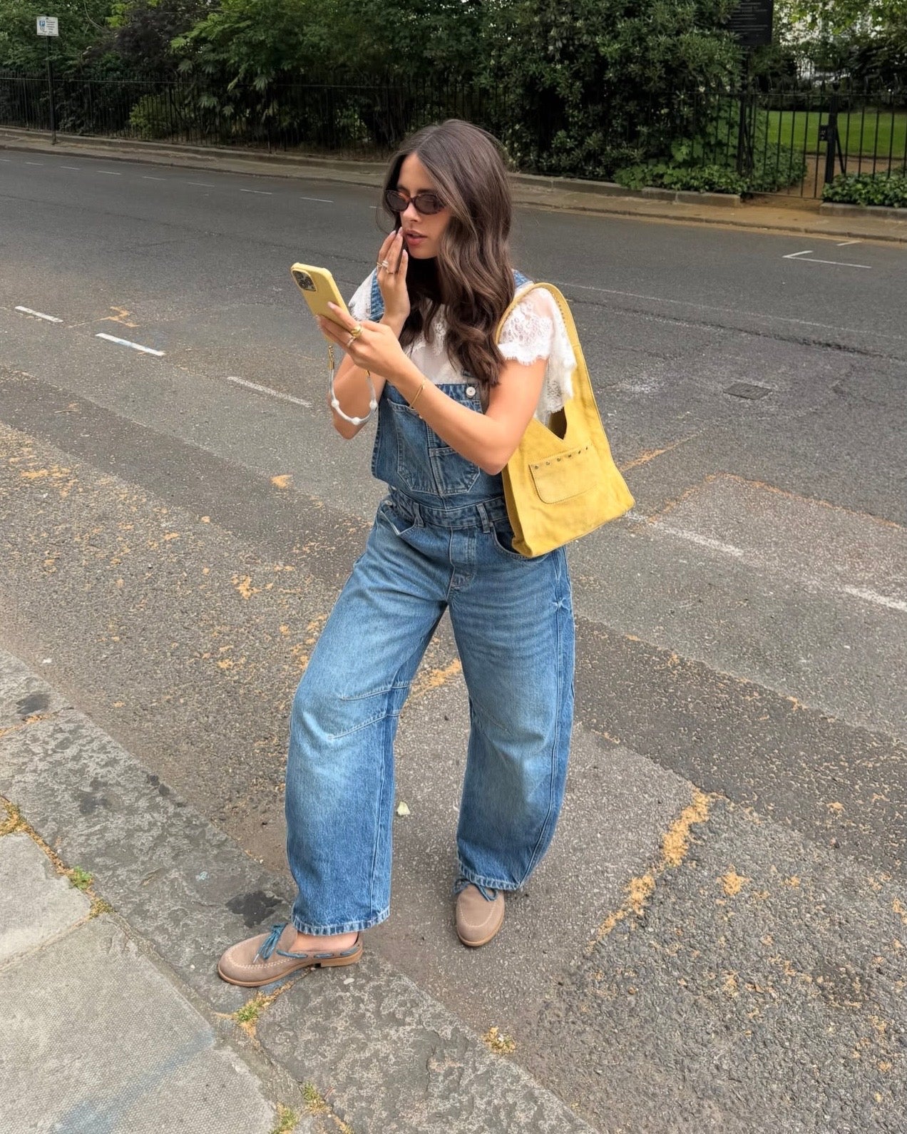 Free People - We The Free Good Luck Barrel Overalls