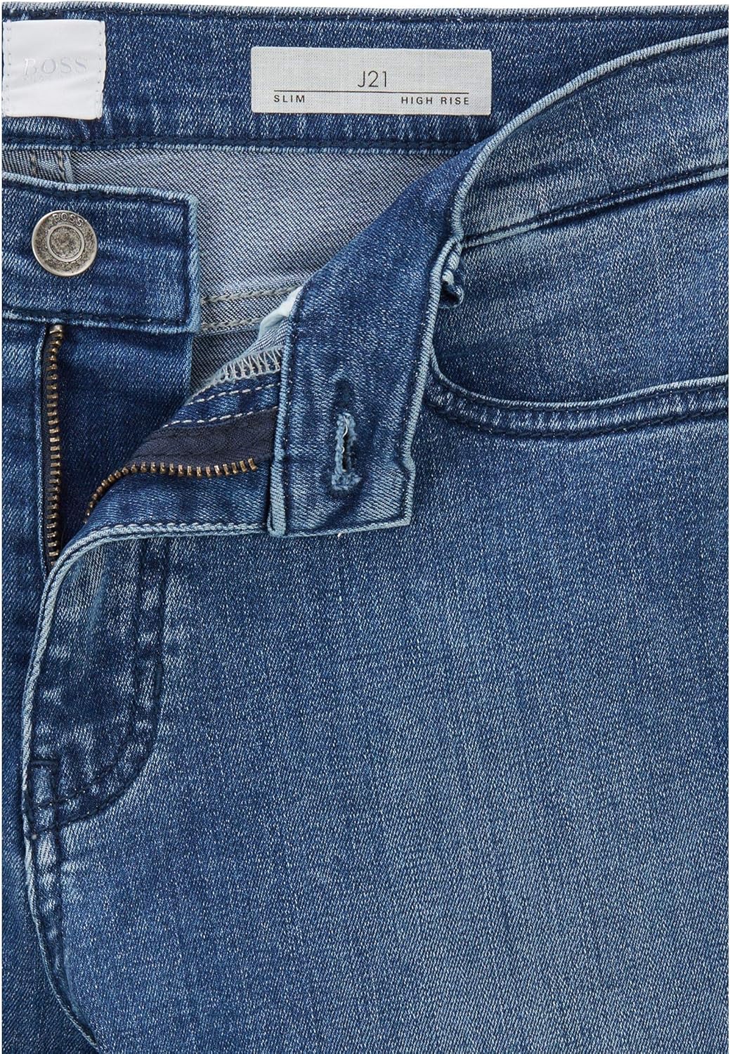 BOSS - J21 Irvine Slim Fit Super Stretch Denim Jeans