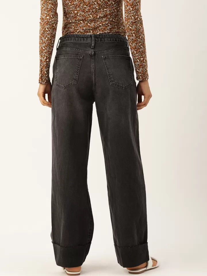 Mid Rise Straight Jeans - Forever21
