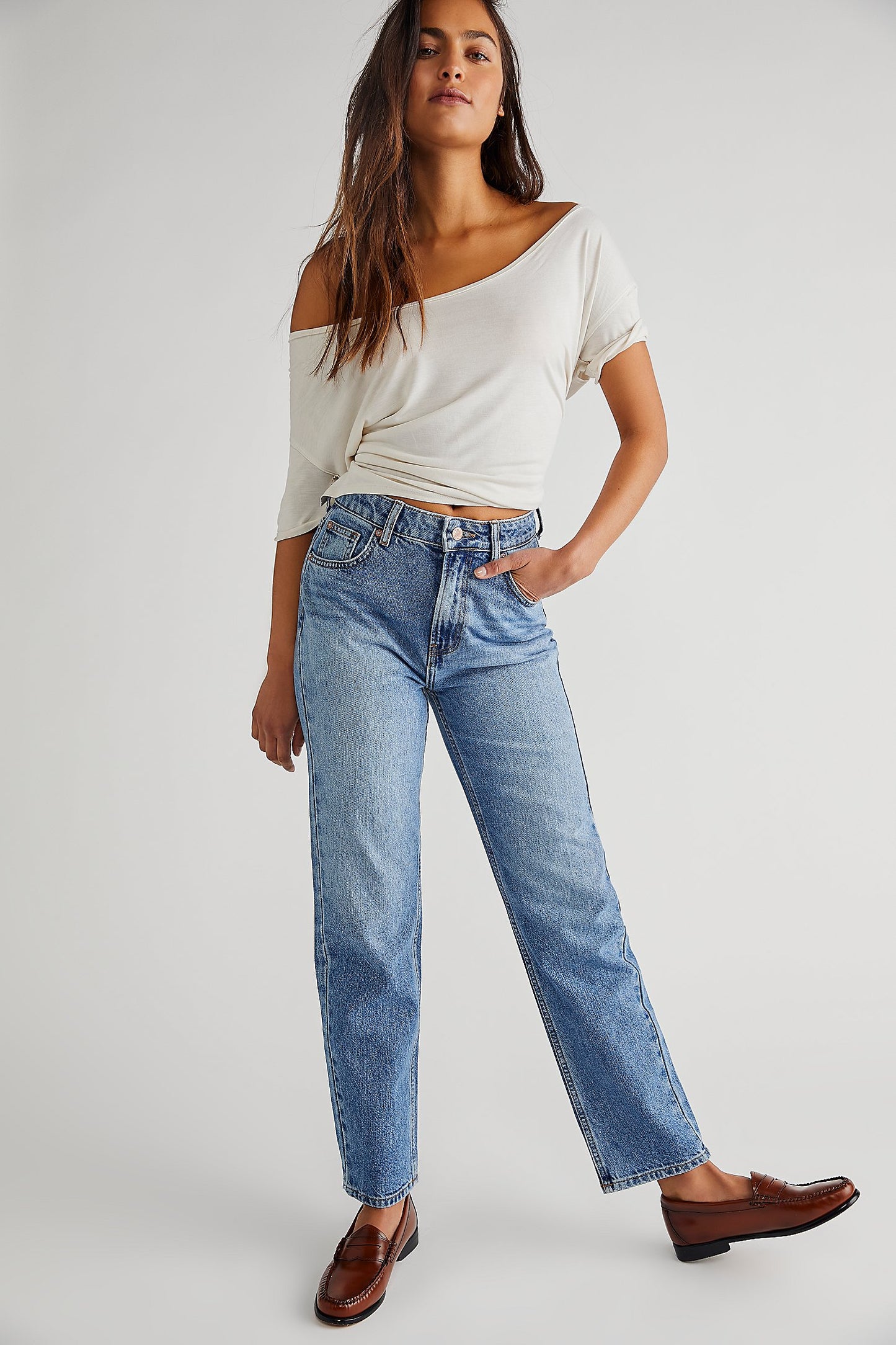 Pacifica Straight-Leg Jeans - we the free