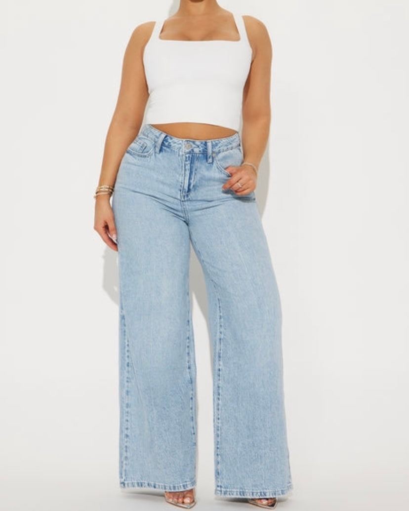 Baggy Wide Leg Jeans - Fashionnova
